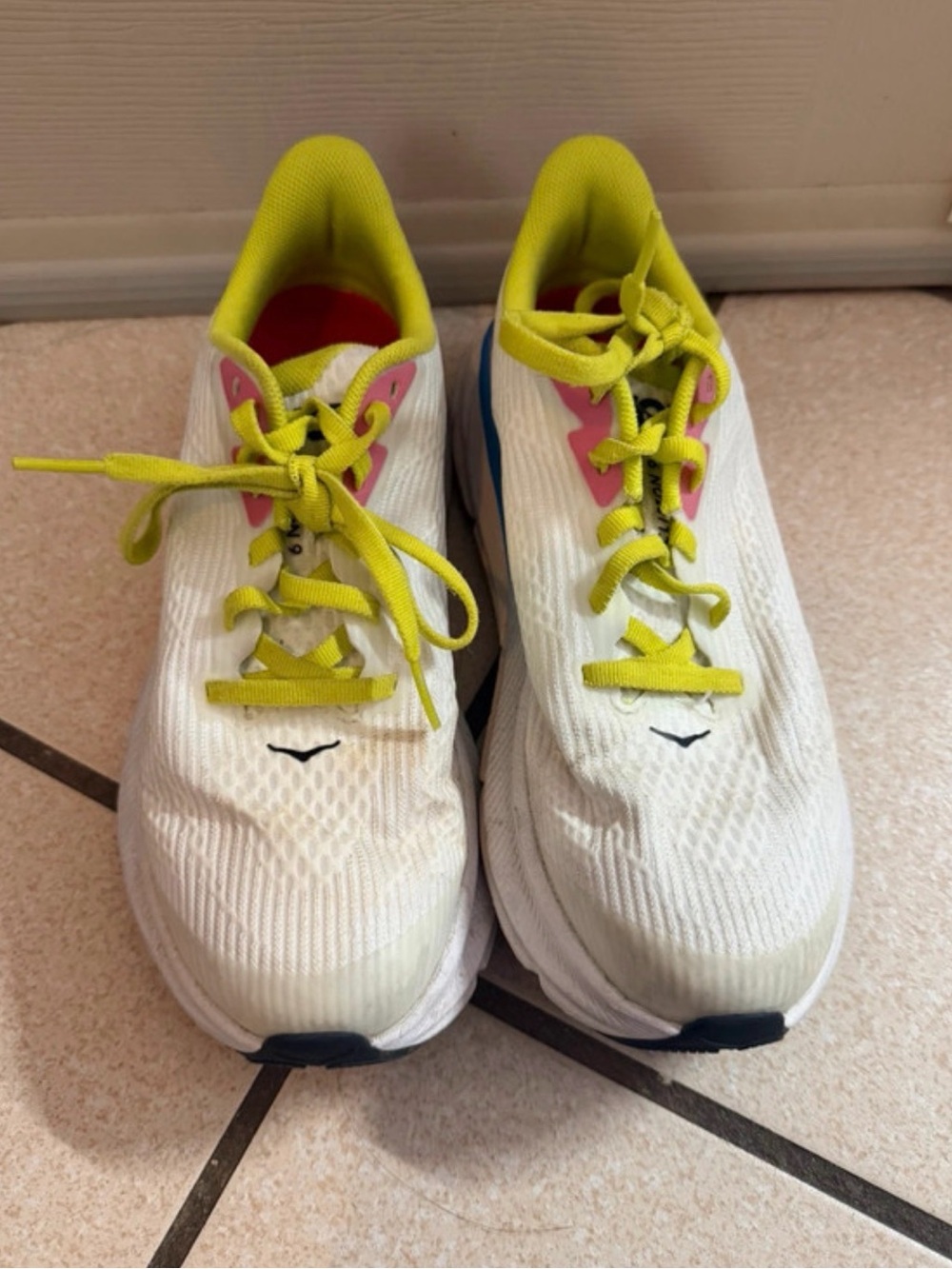 HOKA running shoes size 3.5